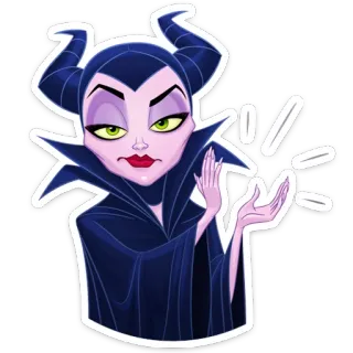 Maleficent  :: @TgSticker whatsapp stickers