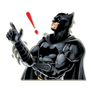 ‼ Batman スーパーヒーロー, バットマン, 自警団, コミック, DC telegram sticker