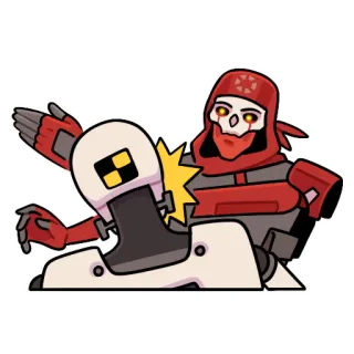 Apex by @nekobasu_gaming Revenant telegram stickers