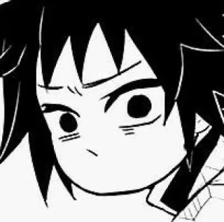 🌊 Giyu Tomioka Demon Slayer Anime, Manga, Demon Slayer, Giyu Tomioka telegram sticker