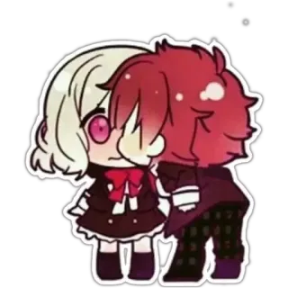 🍥 anime, middle finger, cartoon telegram sticker