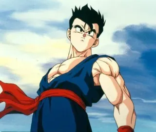 🔥 Gohan Dragon Ball Z 动漫, 七龙珠, 孙悟饭, 卡通 telegram sticker