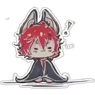 🍥 chibi, cute, anime, manga, cartoon, character telegram sticker