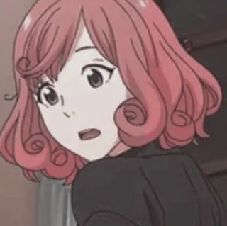 😯 anime, girl, cartoon, cute, character telegram sticker