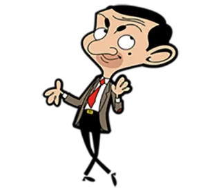 😌 Mr. Bean Dessin animé, Comédie, Drôle, Humour, Personnage, Télévision telegram sticker