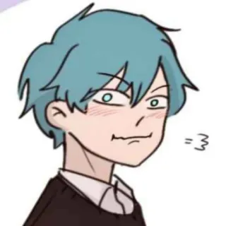 💌 Anime, Kreskówka, Postać, Ilustracja, Naklejka, Manga telegram sticker
