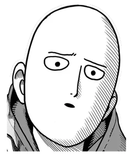 Onepunchman whatsapp stickers