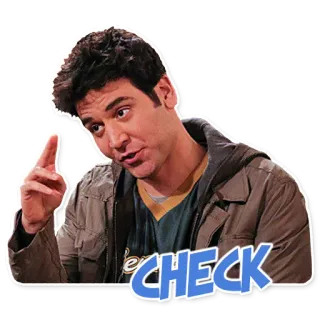 👌 CHECK cocher, texte, approbation, accord telegram sticker