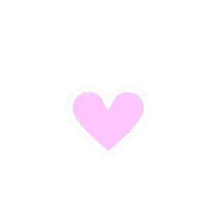 💗 сердце, любовь, розовый, стикер, милый, день святого валентина telegram sticker