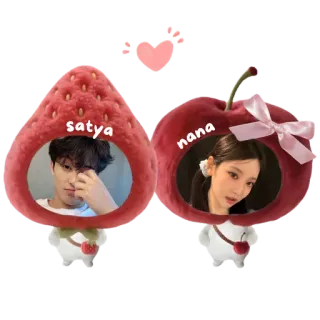 👍 Mark Lee and Nana NCT satya nana telegram sticker