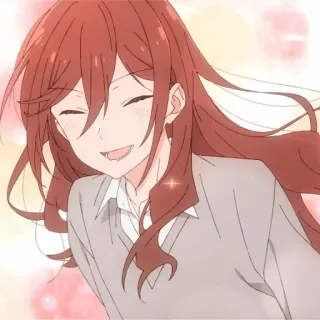 🍥 Garota anime, Sorriso, Anime, Fofo, Feliz telegram sticker