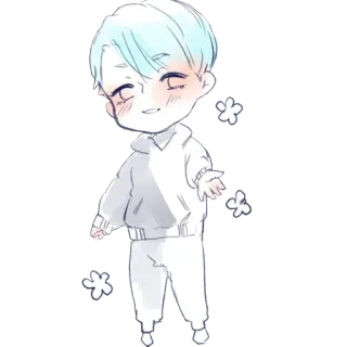 😊 Chibi, Cartoni animati, Carino, Anime, Manga telegram sticker