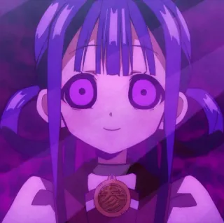 🍇 Yashiro Nene Toilet-bound Hanako-kun Anime, Desenho animado, Garota fantasma, Yashiro Nene, Hanako-kun do banheiro telegram sticker