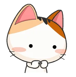 😊 แมว, การ์ตูน, สติกเกอร์, น่ารัก, สัตว์, ลูกแมว telegram sticker