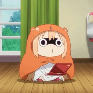 🌩 Anime, Dibujos animados, Lindo, Chibi, Personaje, Portátil telegram sticker