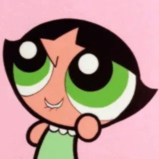 🍭 Buttercup Powerpuff Girls dibujos animados, animado, chica, lindo, personaje telegram sticker