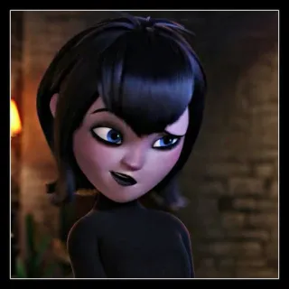 🖤 Mavis Dracula Hotel Transylvania desenho animado, vampiro, menina, animação, filme, Hotel Transilvânia, Mavis, Drácula telegram sticker
