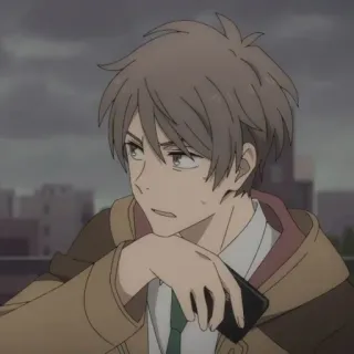 💰 Anime, Porträt, Mann, Junge, Charakter, Animation telegram sticker