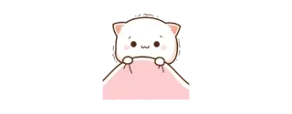 🥶 귀여운, 동물, 고양이, 카와이, 스티커 telegram sticker