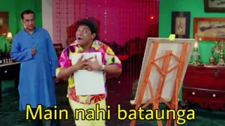 🌀 Main nahi bataunga indiano, meme, divertente telegram sticker