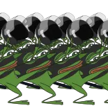 🚶‍♂ Pepe the Frog Pepe, frog, meme, internet culture telegram sticker