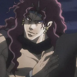 💜 Kakyoin Noriaki JoJo's Bizarre Adventure Anime, Manga, Jojo, Kakyoin, Noriaki telegram sticker
