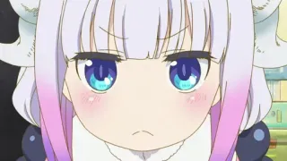 🍥 Kanna Miss Kobayashi's Dragon Maid Anime, Kanna, Drache, Süß, Charakter, Miss Kobayashi's Dragon Maid whatsapp sticker