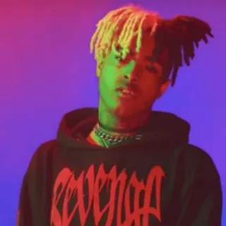 😐 XXXTentacion REVENGE rappeur, XXXTentacion, musique, artiste, hip hop telegram sticker