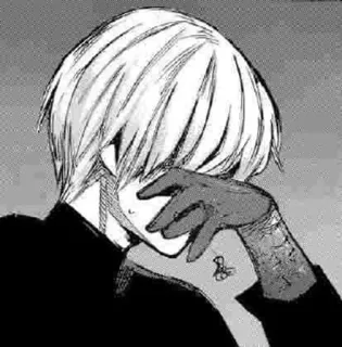 Tokyo ghoul manga :: @fStikBot telegram stickers