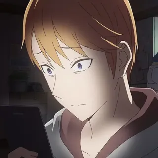 😥 Anime, Männlich, Charakter, Porträt telegram sticker