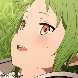 ☺️ Sylphiette Mushoku Tensei: Jobless Reincarnation SHARKY_PNG telegram sticker