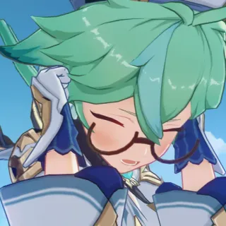 😣 Sucrose Genshin Impact Anime, Genshin Impact, Sucrose, Videospiel telegram sticker