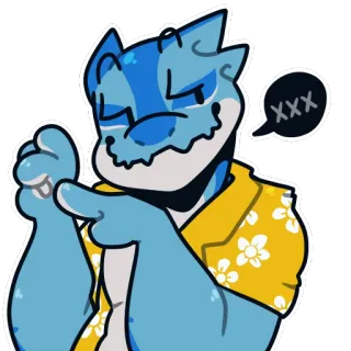 👌 XXX Cartoon, Sticker, Reptil, Tier, Figur whatsapp sticker
