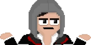 pixel Mercer by @TabakOkDa telegram stickers