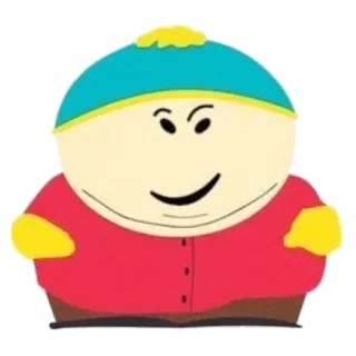 😋 Eric Cartman South Park cartman, south park, personaggio, cartone animato, divertente, umorismo telegram sticker