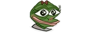 🐸 Pepe the Frog Пепе, Лягушка, Мем, Интернет-мем, Персонаж telegram sticker