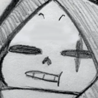 ❔ Sans Undertale skeleton, fanart, undertale telegram sticker
