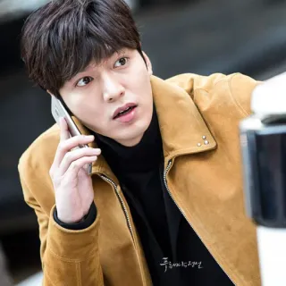📞 Legend of the Blue Sea 푸른 바다의 전설 Drama coreano, Lee Min-ho, Celebrità, Telefono, Attore telegram sticker