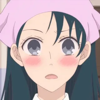 🧸 Anime, Vrouw, Cartoon, Meisje, Karakter, Schattig telegram sticker
