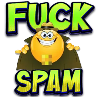 🤢 FUCK SPAM Spam, Parolacce, Emoji, Bestemmie, Censurato telegram sticker