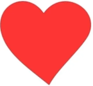 ❤️ cuore, amore, rosso, simbolo, san valentino telegram sticker