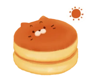 maybe a little strange cat. @moe_sticker_bot telegram stickers