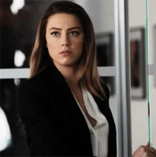 🥀 Amber Heard actress, woman, portrait, person, celebrity telegram sticker