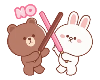 BROWN & FRIENDS Sweet Day (Update)_kal whatsapp stickers