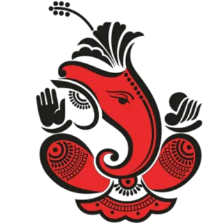 💓 Ganesha Ganesha, Hindu, Budaya India, Dewa, Gajah, Tuhan, Agama, Spiritual telegram sticker