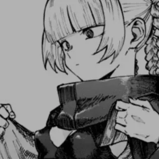 ❄️ Himiko Toga My Hero Academia anime, manga, villain, My Hero Academia, Himiko Toga telegram sticker