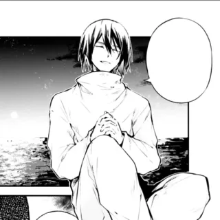 😌 Fyodor Dostoevsky Bungou Stray Dogs Anime, Manga, Charakter, Fjodor Dostojewski, Bungou Stray Dogs, Fiktiv telegram sticker