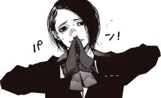 🙏 Touka Kirishima Tokyo Ghoul Anime, Mangá, Touka Kirishima, Tokyo Ghoul, Personagem, Garota telegram sticker