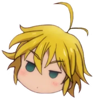 🤨 Meliodas Seven Deadly Sins Anime, Chibi, Meliodas, Seven Deadly Sins, Dessin animé telegram sticker