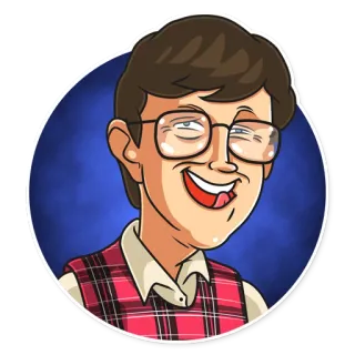 Bill Gates telegram stickers